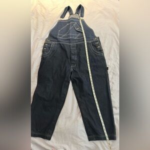 Sean John Blue Denim Overalls Sturdy Design